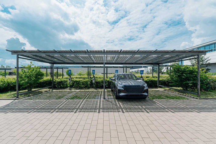 グラスカーポート